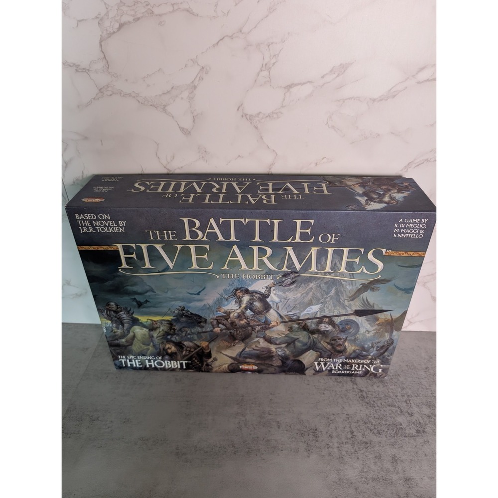 The Hobbit The Battle of the Five Armies Board Game by Ares (Brand New)